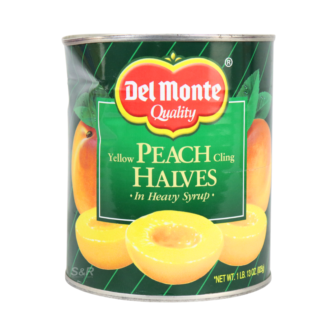 Del Monte Yellow Peach Cling Halves in Syrup 825g